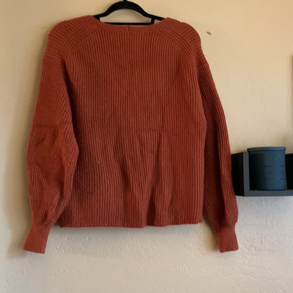 Rust Knit Sweater - Picture 2 of 2